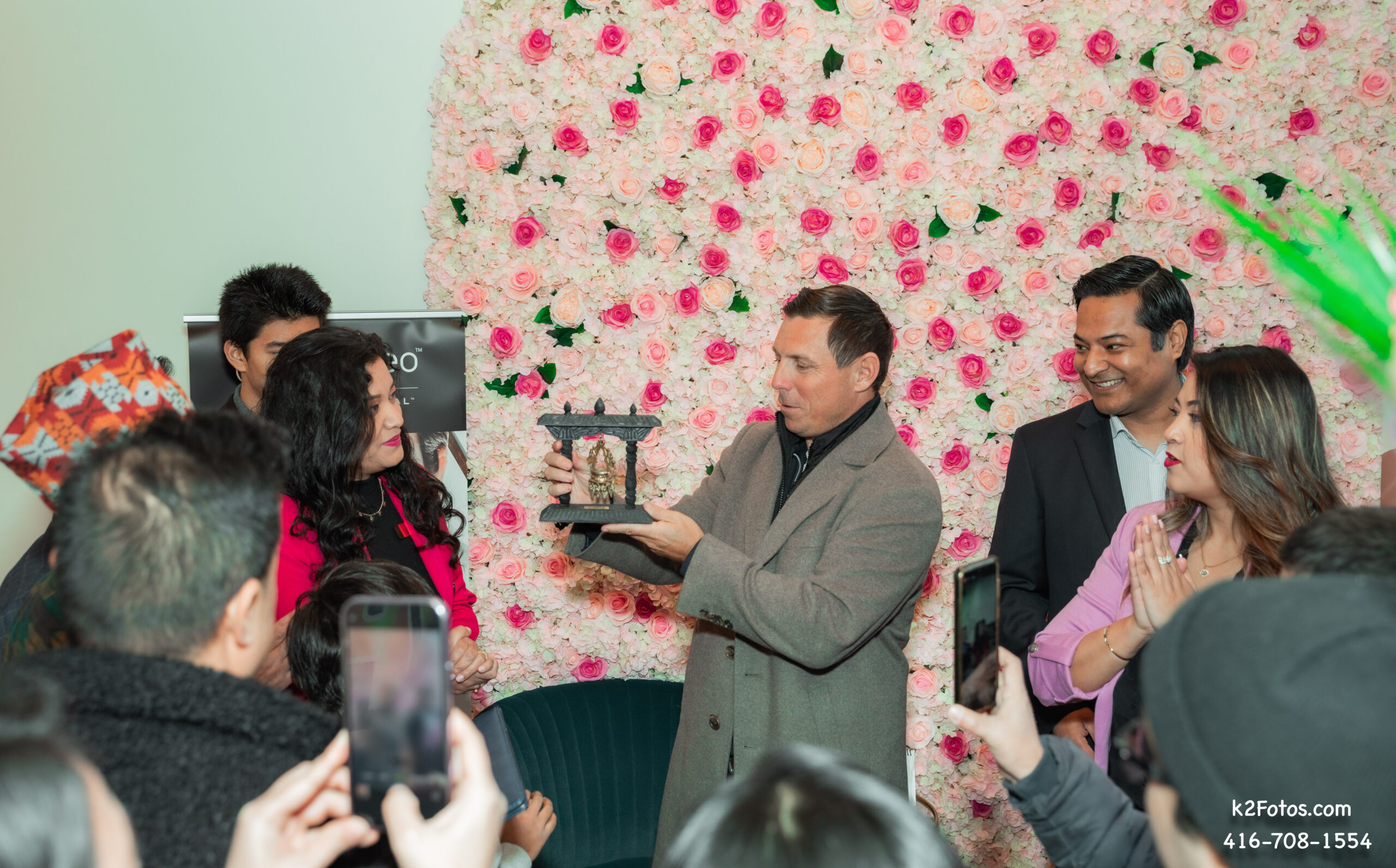 Community recognition moment at Clear Skin Medi Spa