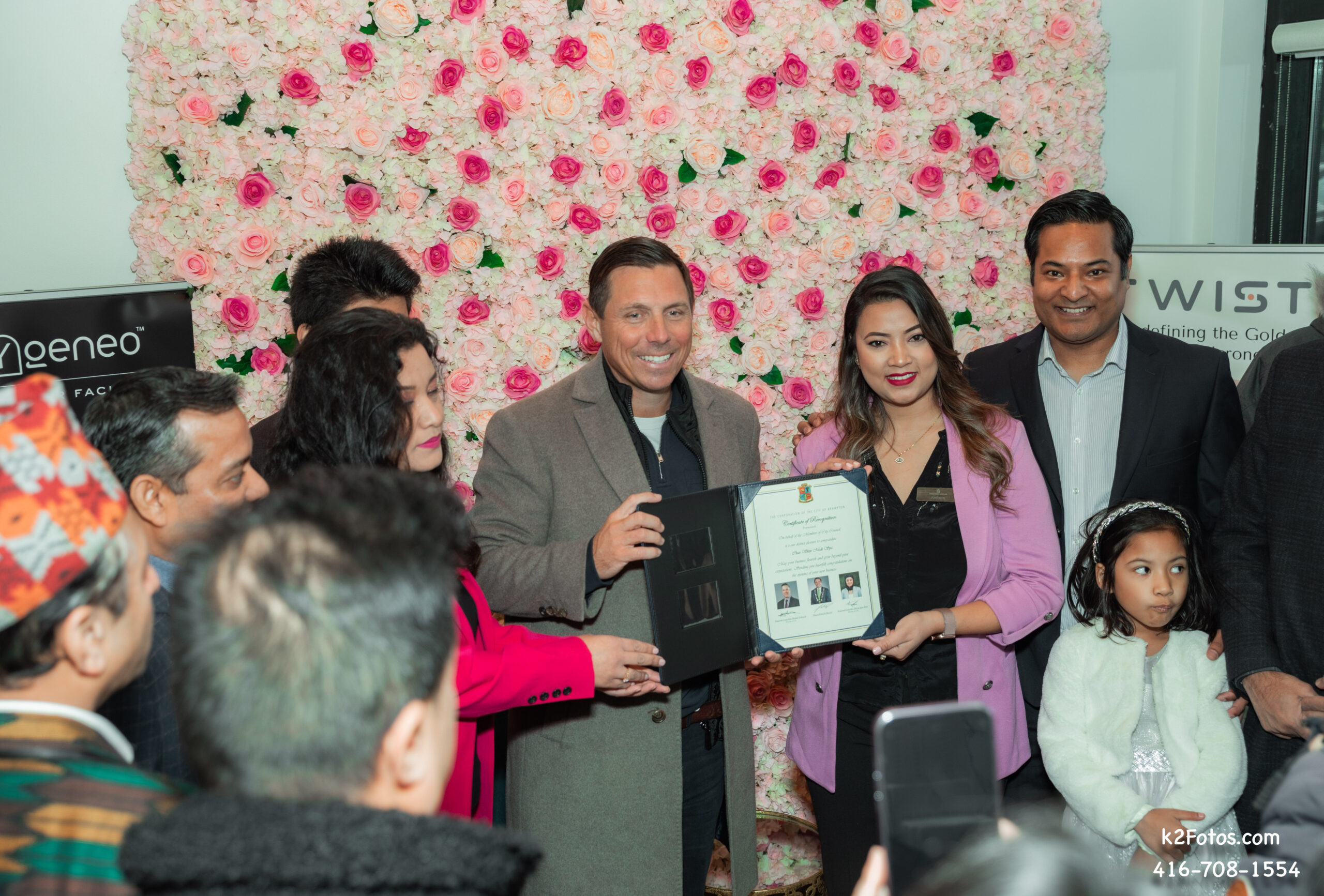 Clear Skin Medi Spa inauguration ceremony with community leaders